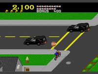 une photo d'Ã©cran de Paperboy sur Sega Megadrive